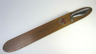 Vtg.  Gerber Legendary Blades " Morglay " Knife In Wooden Case Pls.  Look