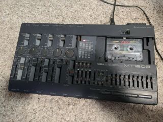 Yamaha Mt120s Vintage Multitrack 4 Track Cassette Recorder Analog Missing Cover