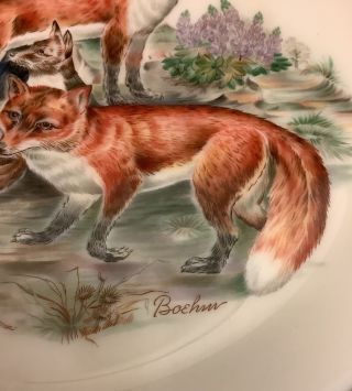 Vintage Limited Issue Lenox Boehm Woodland Wildlife 10.  75 