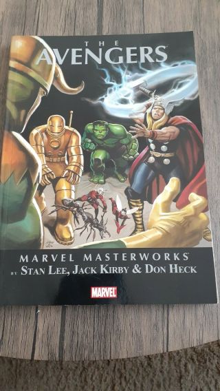 Marvel Masterworks The Avengers Volume 1 - 2 Tpb Stan Lee Jack Kirby