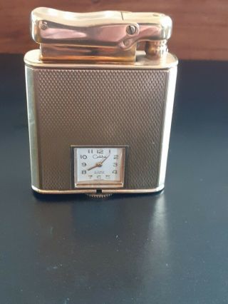 Vintage Colibri " Monopol " Lighter/watch Combination.  Immaculate.