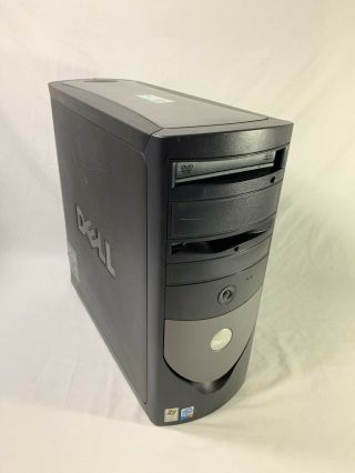 Vintage Dell Optiplex Gx280 Pentium 4 2.  8ghz 4gb Ram 80gb Hd (win Xp Cd) Retro