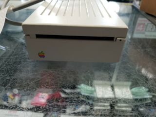 Apple Superdrive External Disk Drive G7287 Vintage Mac Read Ad