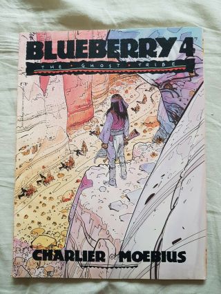Blueberry 4 " The Ghost Tribe " Charlier Moebius Titan Books