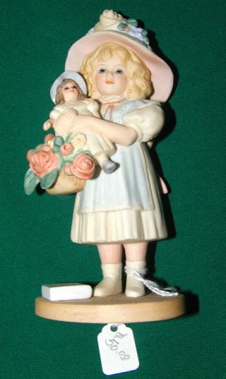 Jan Hagara Mattie Porcelain Figurine 1989 Collectors Club Exclusive