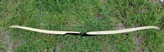 Vintage Black Widow Recurve Bow Early 1959 Model 2004 68 "