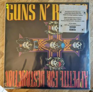 Guns N Roses 2x Lp Appetite For Destruction Geffen 180 Gr Special Edition Press