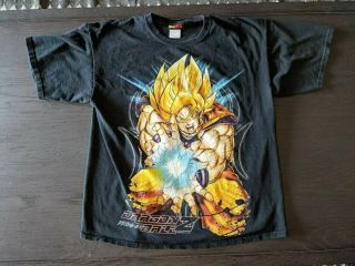 Rare Dragon Ball Z Vtg 2008 Anime T - Shirt Men 