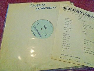 Queen Innerview Lp Jim Ladd Series 14 Radio Show 1 Roger Taylor 1978 The Game