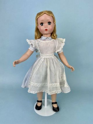 20” Vintage Madame Alexander Hp Maggie Doll Alice In Wonderland All Orig.  Tagged