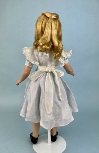 20” Vintage Madame Alexander HP Maggie Doll Alice in Wonderland All orig.  Tagged 3