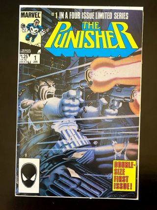 The Punisher 1,  (marvel,  Jan 1986) 1st Print,  Solo Series,  Copper