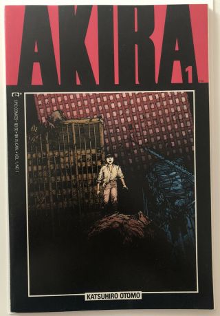 Akira (1988) 1 1st Print | Epic Comics | Katsuhiro Otomo | Vf/nm