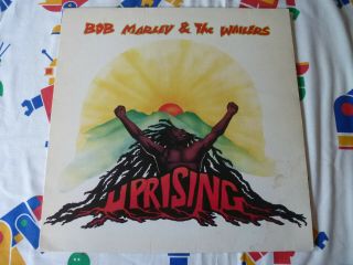 Bob Marley & The Wailers Uprising 1980 Island Records Vinyl Lp