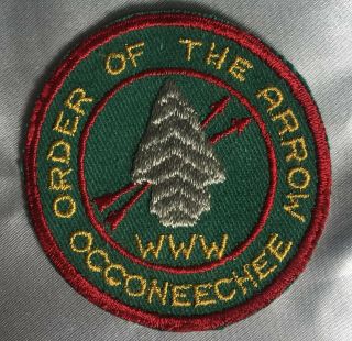 Vintage Boy Scout Occoneechee Www Order Of The Arrow Patch