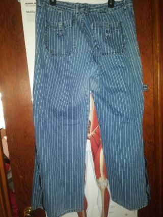 Vintage Rare Tripp Pinstripe denim jeans pants 3