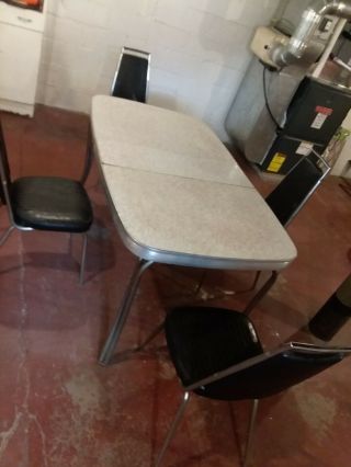 Vintage Formica Kitchen Table And Chairs