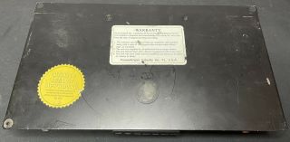Vintage PowerAmper PA150 Power Amplifier Car Radio Rare 4