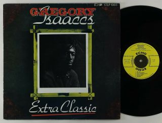 Gregory Isaacs " Extra Classic " Reggae Lp Echo