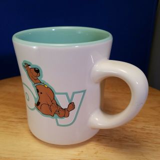 Scooby Doo Vintage Diner Cafe Style Cup Mug 1997 Cartoon Network Warner Brothers