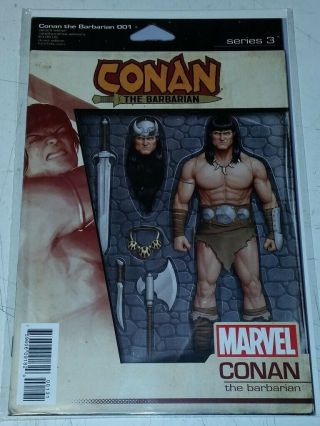 Conan The Barbarian 1 Marvel Figure Variant March 2019 Nm,  (9.  6 Or Better)