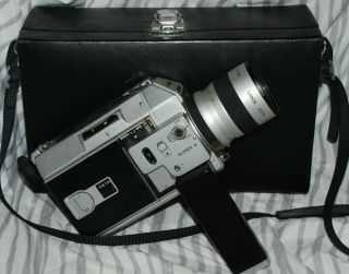 Vintage Canon Auto Zoom 814 8 Movie Camera W/ Case