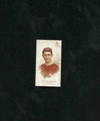 N29 1888 Allen & Ginters Athlete - Percy Stone,  Cycle,  vg/ex,  NO Paper Loss 3