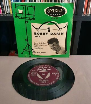 Bobby Darin Bobby Darin No.  2 1959 Uk 7 " Ep 45rpm Re - E 1225 - Vg