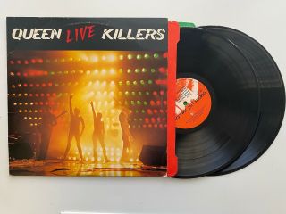 Queen Killers Live Double Vinyl Album Record Lp