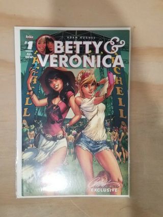 Betty & Veronica 1 - J Scott Campbell Exclusive Variant Cover