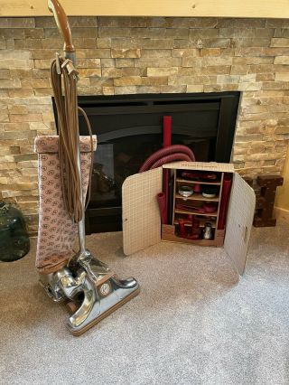 Vintage Kirby 515 Vacuum Cleaner And Attachments