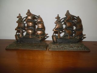 Book Ends " Constitution " Old Ironsides