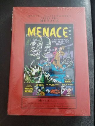Q4 Marvel Masterworks Atlas Era Menace Vol 1 Hc 1st Printing
