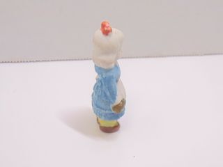 Penny Doll Bisque Girl With Teapot Miniature Figurine Vtg 1920s 2