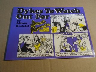 Dykes To Watch Out For Allison Beechdel Gn Lesbian Studies 1st Print 1986 Nm