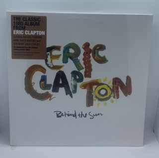 Eric Clapton - Behind The Sun - Vinyl Record Lp & 2018 Gatefold