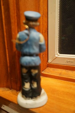 Emmett Kelly Jr Ceramic Clown Policeman Figurine Ornament By Flambro 4 5/8 