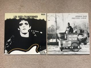 Lou Reed - Transformer,  1981,  Rca & Steely Dan - Pretzel Logic,  1974,  Abc,  Ex,  /ex,