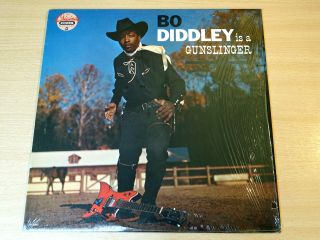 Ex/ex Bo Diddley/is A Gunslinger/1988 Chess Reissue Lp