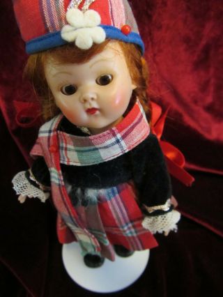 Vogue Strung Ginny - " Scottish Girl " Red Hair - - In Outfit -