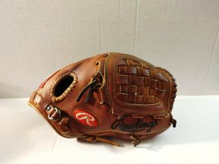 Vintage Rawlings Heart Of The Hide Rht Baseball Glove Pro - 502bf 12” 1/4 Usa