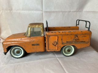 Vintage Tru - Scale International Parts & Service Orange Utility Truck
