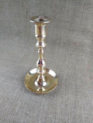 Baldwin Brass Candlestick Polished Forged In America 7 "