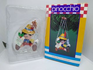 Enesco Disney Pinocchio A Real Boy For Christmas Treasury Of Christmas Ornaments