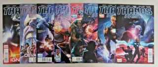 Thanos Imperative 1 - 6,  Ignition & Devastation Vf/nm Complete Set Abnett Marvel