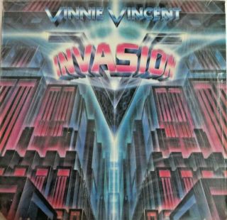 Vinnie Vincent Invasion Chrysalis Records Usa Press Vinyl Bfv 41529 1986