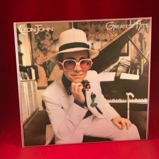Elton John Greatest Hits 1974 Uk Vinyl Lp,  Inner Best Of