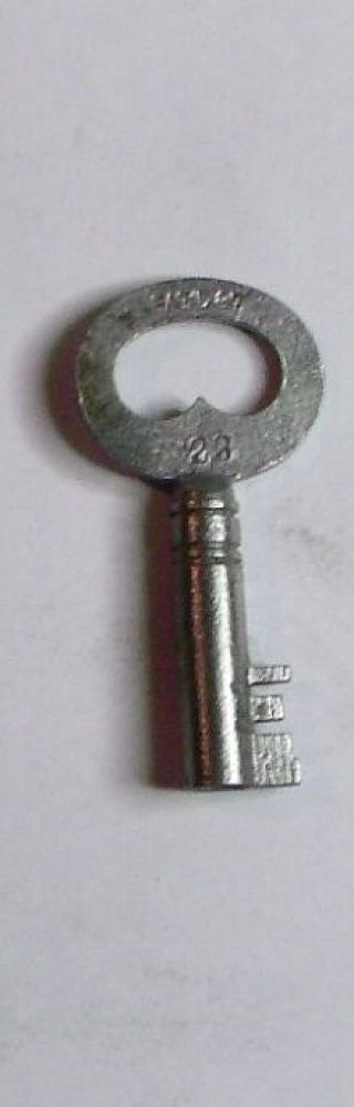 Antique Steamer Trunk Key Corbin 23 Corbin Trunk Key Number 23