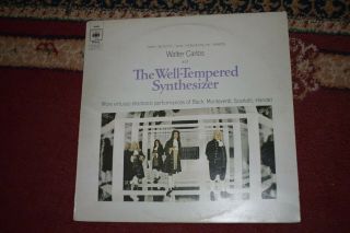 Walter Carlos The Well - Tempered Synthesizer Cbs Orange Wendy Carlos