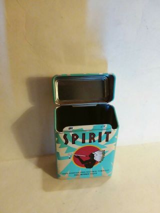 Natural american spirit cigarette Fliptop Tin (rounded corners) 3